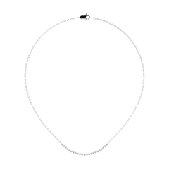 Round Cut Lab Grown Diamond Necklace