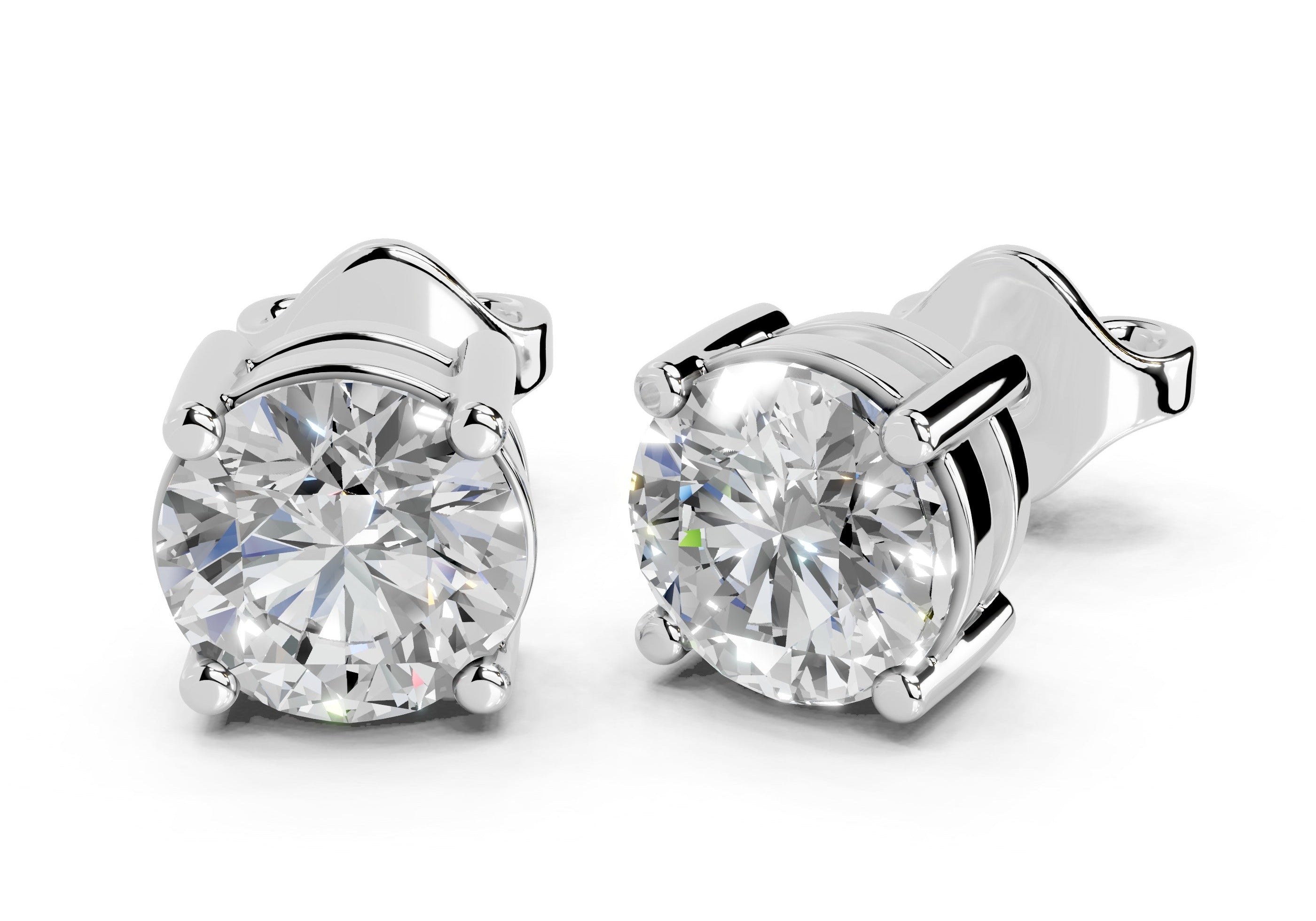 Diamond Stud Earrings Buying Guide: Carat, Cut, Setting & Backs