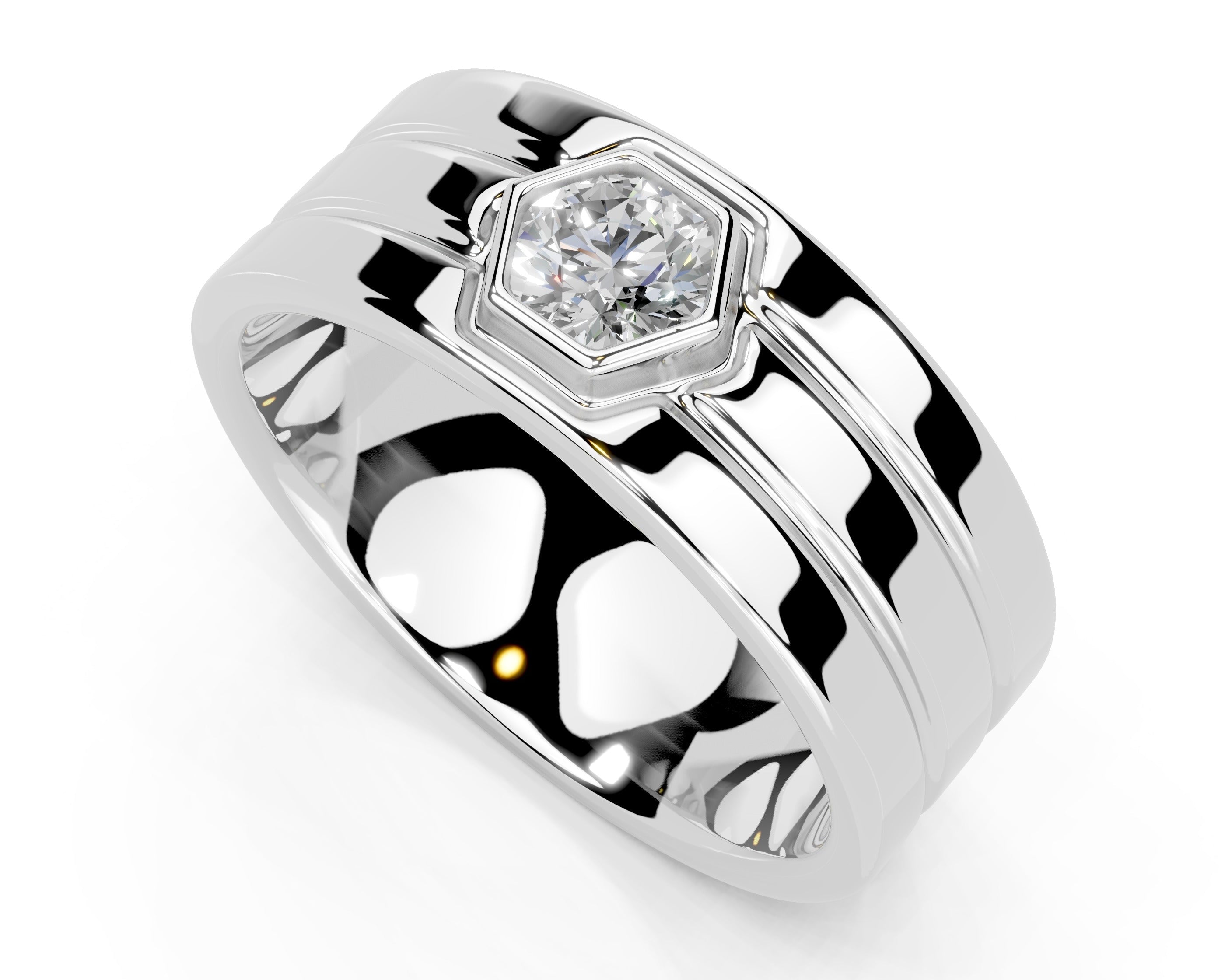 Men's Wedding Band Guide: Metals, Widths, Fit & Diamond Styles