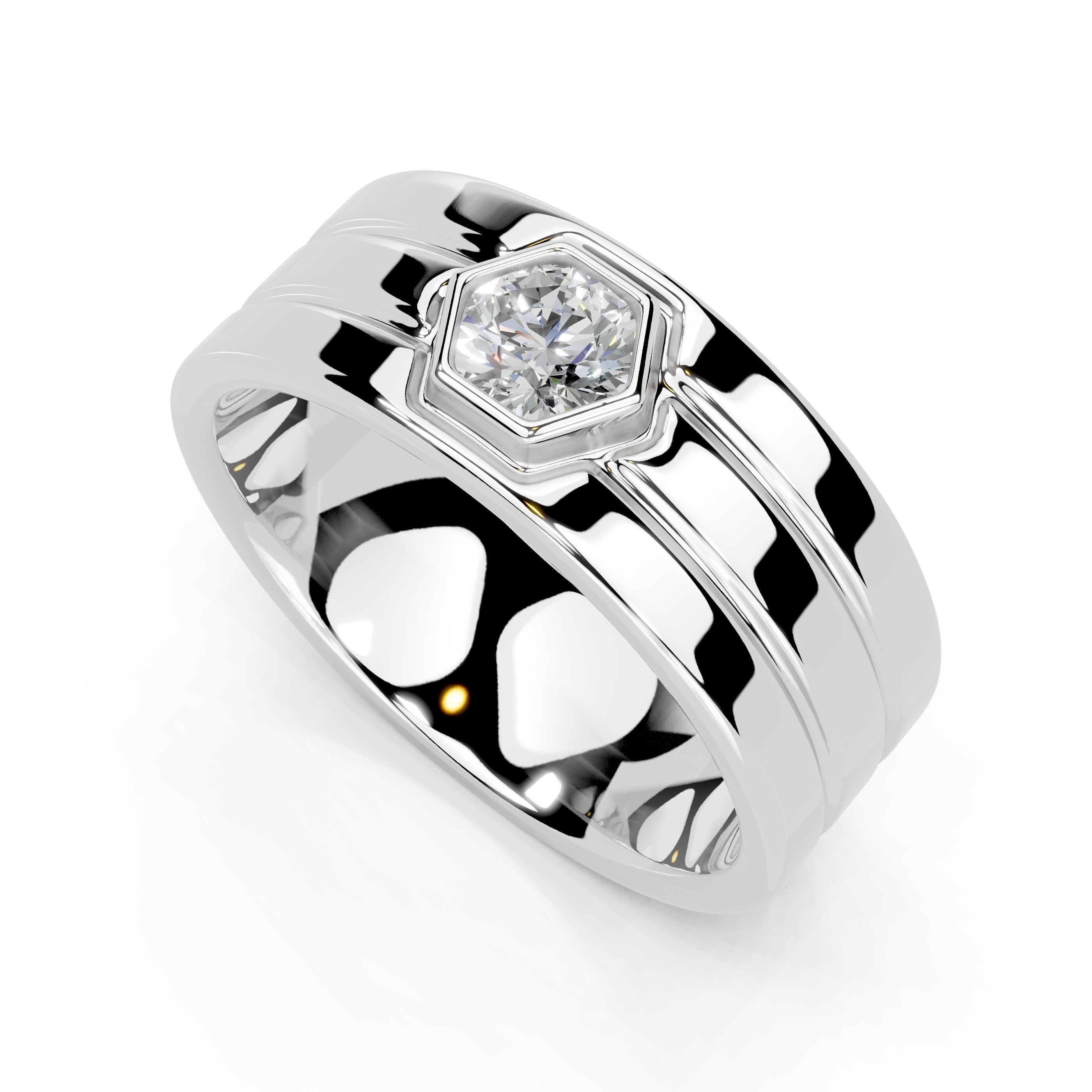 Men's Wedding Band Guide: Metals, Widths, Fit & Diamond Styles
