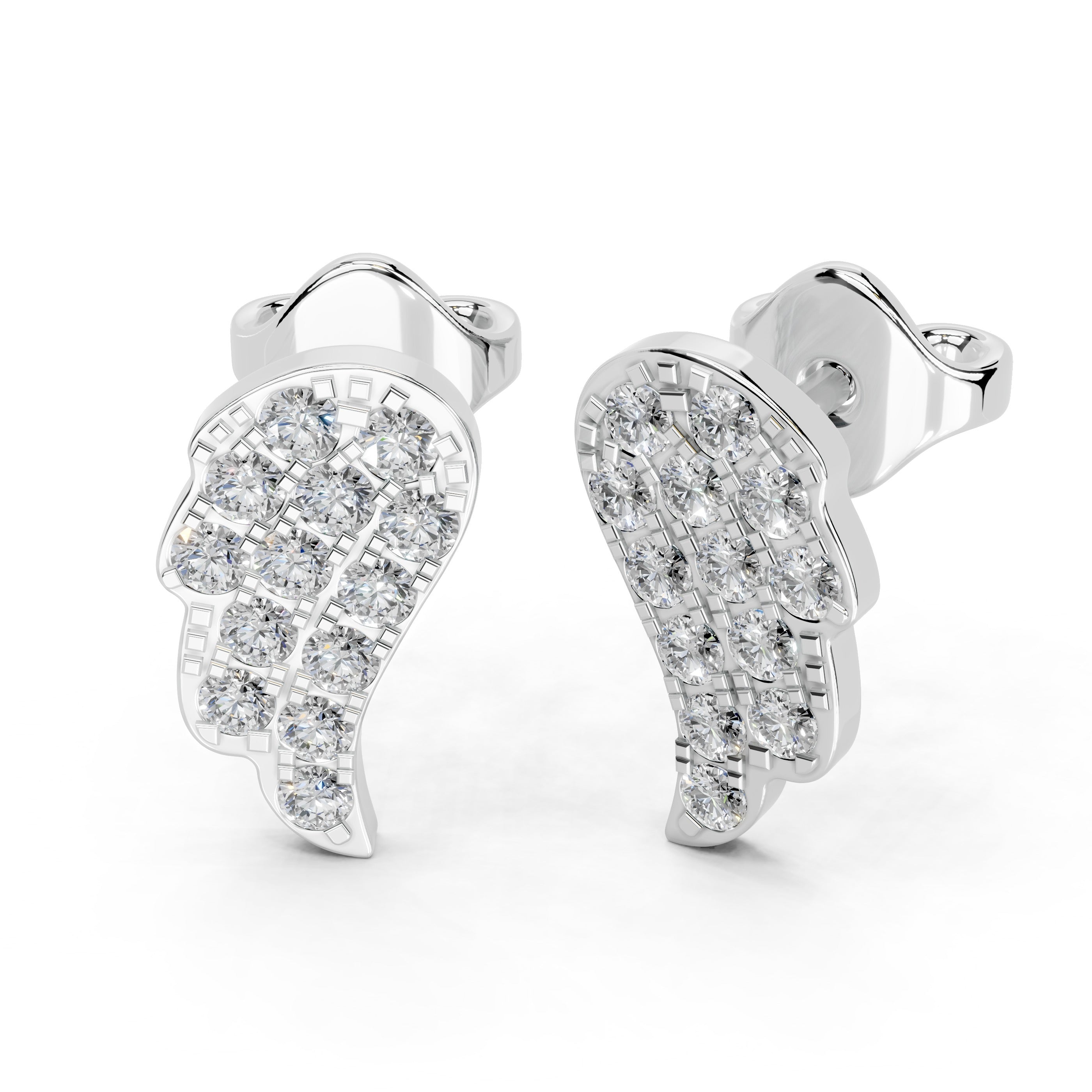 Lab grown diamond fashion earrings
