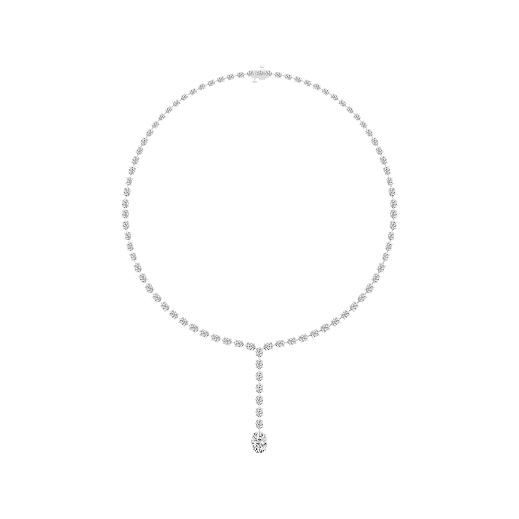 Lab grown diamond fashion necklaces