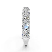 Cushion Cut Lab Grown Diamond Anniversary Band