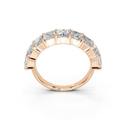 Princess Cut Lab Grown Diamond Anniversary Band