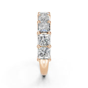Princess Cut Lab Grown Diamond Anniversary Band