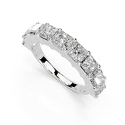 Princess Cut Lab Grown Diamond Anniversary Band