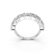 Princess Cut Lab Grown Diamond Anniversary Band