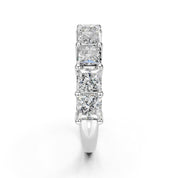 Princess Cut Lab Grown Diamond Anniversary Band