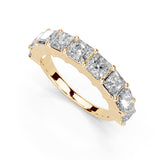 Princess Cut Lab Grown Diamond Anniversary Band
