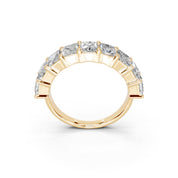 Princess Cut Lab Grown Diamond Anniversary Band