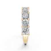 Princess Cut Lab Grown Diamond Anniversary Band