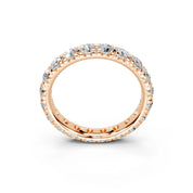 Classic Round Lab-Grown Diamond Eternity Wedding Band