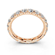 Classic Round Lab-Grown Diamond Eternity Wedding Band