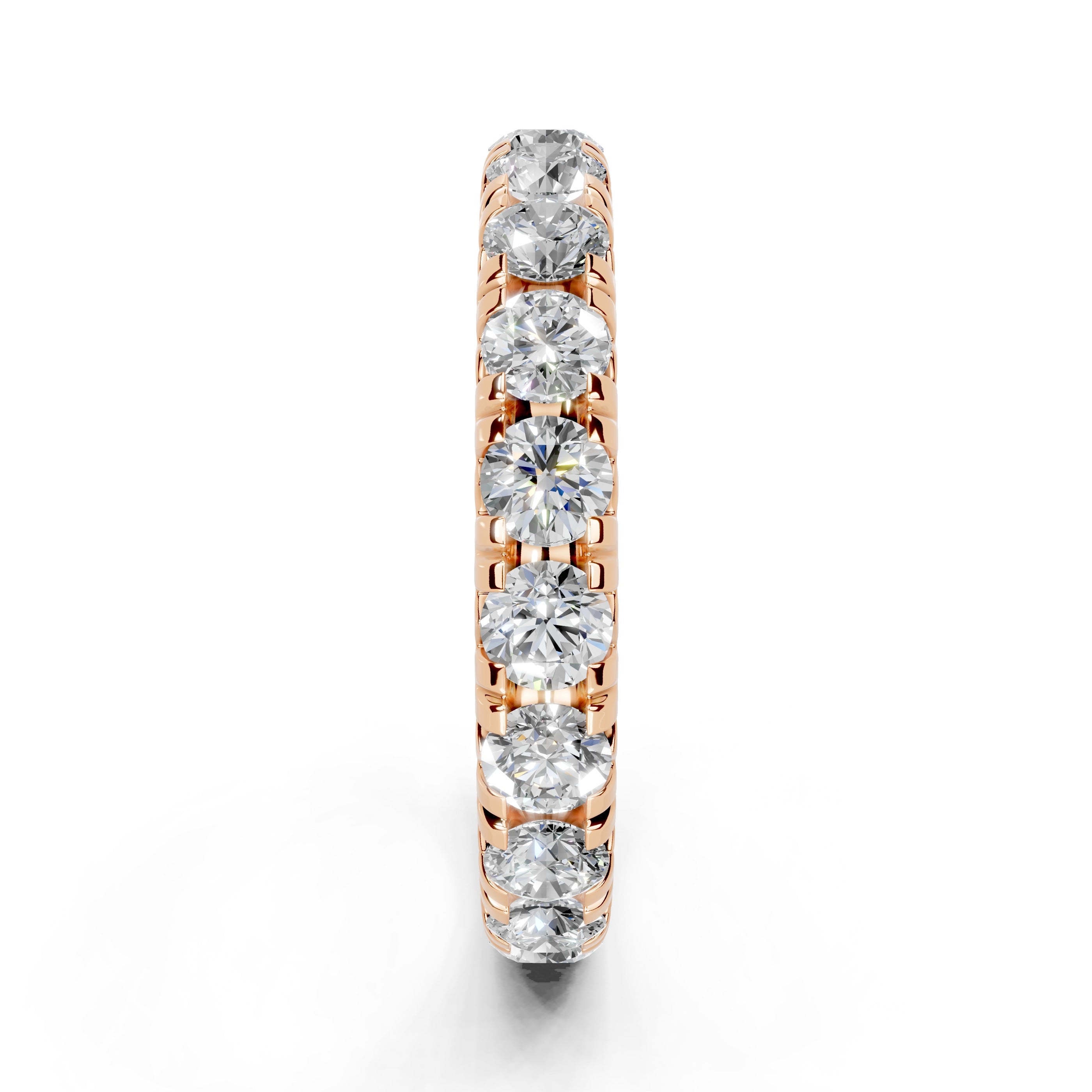 Round Cut Lab Grown Diamond Eternity Band