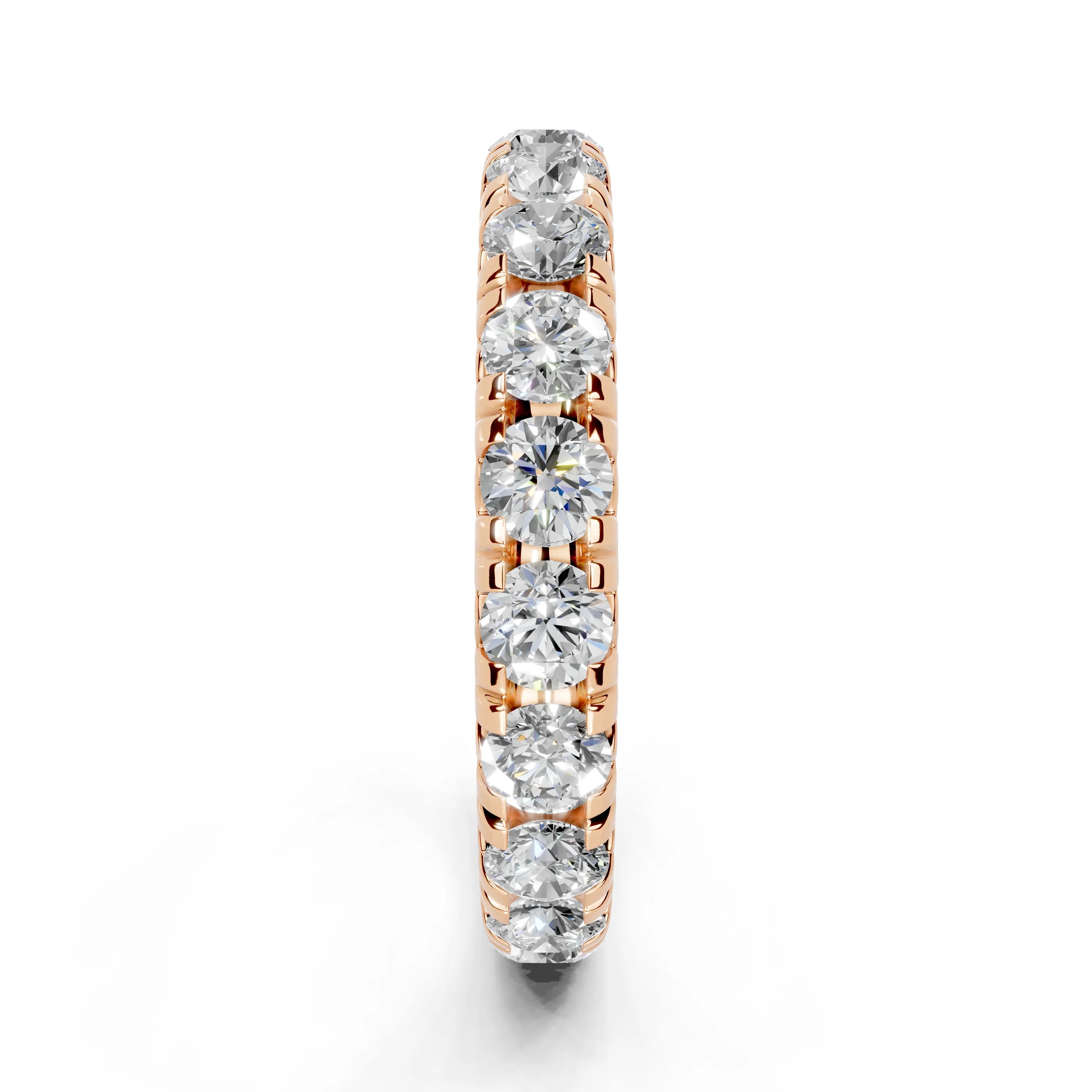 Classic Round Lab-Grown Diamond Eternity Wedding Band