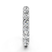 Round Cut Lab Grown Diamond Eternity Band