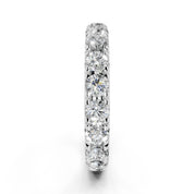 Classic Round Lab-Grown Diamond Eternity Wedding Band