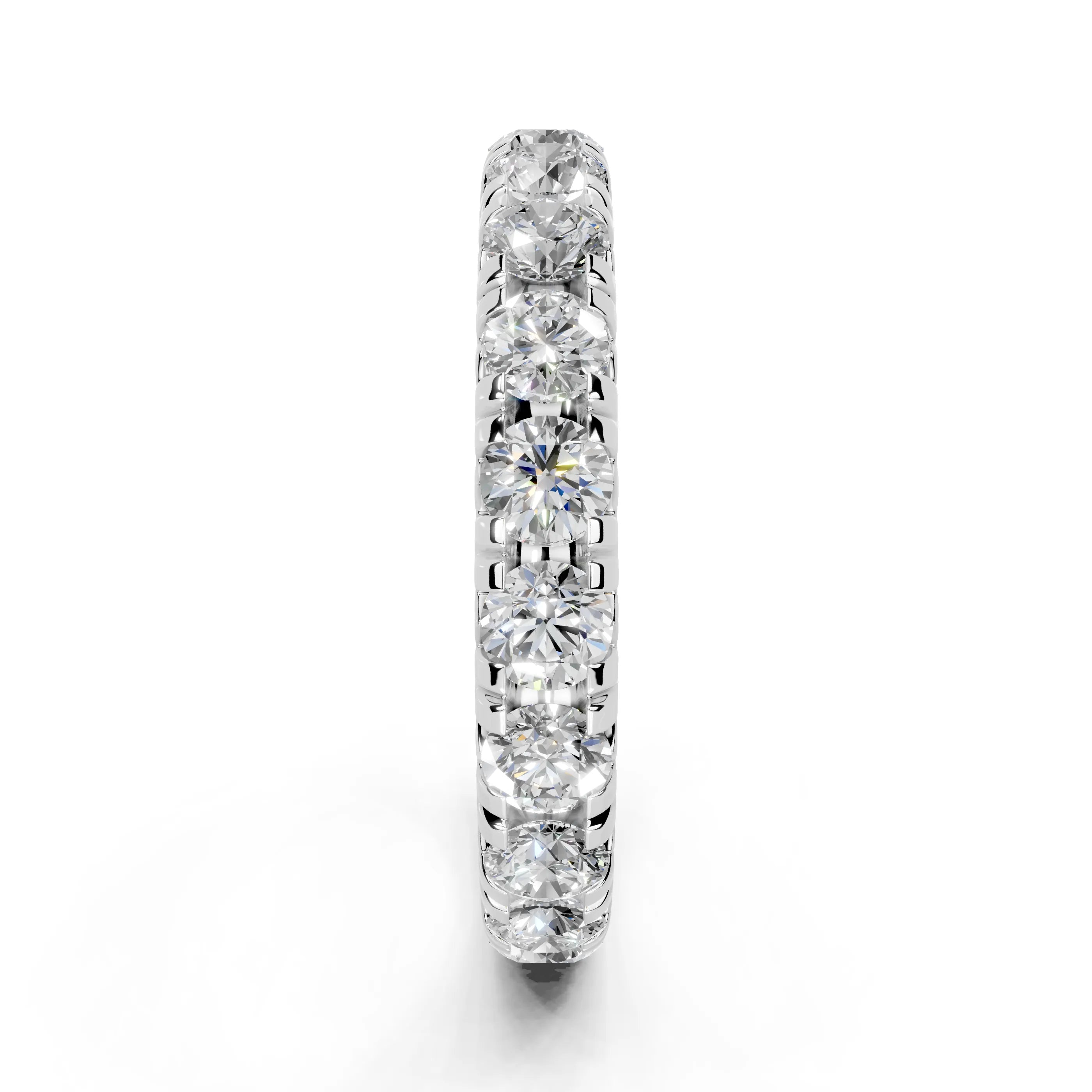 Classic Round Lab-Grown Diamond Eternity Wedding Band