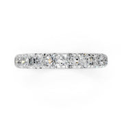Round Cut Lab Grown Diamond Eternity Band