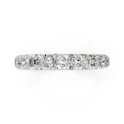 Classic Round Lab-Grown Diamond Eternity Wedding Band