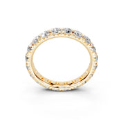 Round Cut Lab Grown Diamond Eternity Band