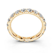 Classic Round Lab-Grown Diamond Eternity Wedding Band