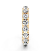 Classic Round Lab-Grown Diamond Eternity Wedding Band