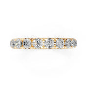 Classic Round Lab-Grown Diamond Eternity Wedding Band
