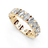 Oval Cut Lab Grown Diamond Eternity Band