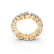 Fancy Shape Lab-Grown Diamond Eternity Wedding Band