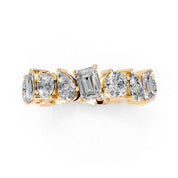 Fancy Shape Lab-Grown Diamond Eternity Wedding Band