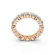 Round Cut Lab Grown Diamond Eternity Band