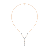 Fancy Round Cut Lab Grown Diamond Fashion Necklace