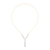 Fancy Round Cut Lab Grown Diamond Fashion Necklace