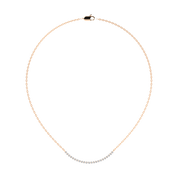 Round Cut  Lab Grown Diamond Necklace