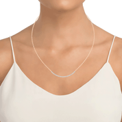 Round Cut  Lab Grown Diamond Necklace