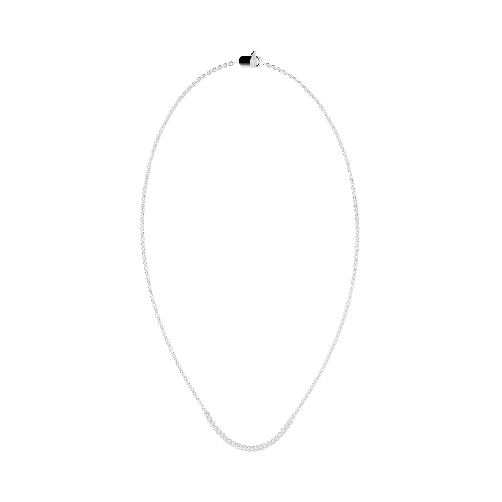 Round Cut  Lab Grown Diamond Necklace