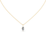 Solitaire Marquise cut 1.75 Cttw Lab Grown Diamond Pendant