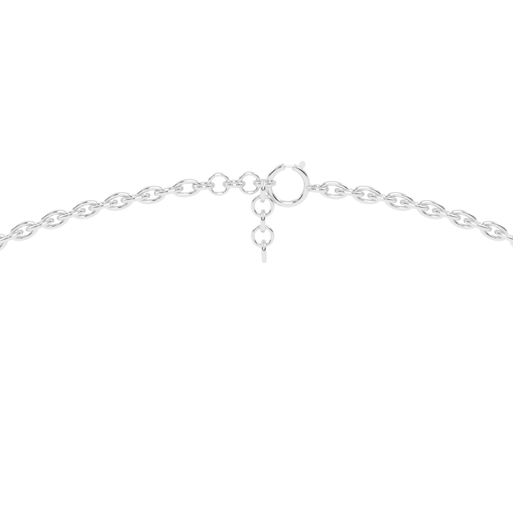 Fancy Marquise and Round Cut 1.26 Cttw Lab Grown Diamond Bar Pendant