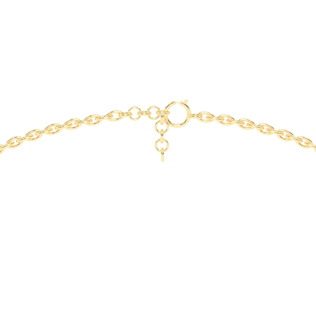 Fancy Marquise and Round Cut 1.26 Cttw Lab Grown Diamond Bar Pendant