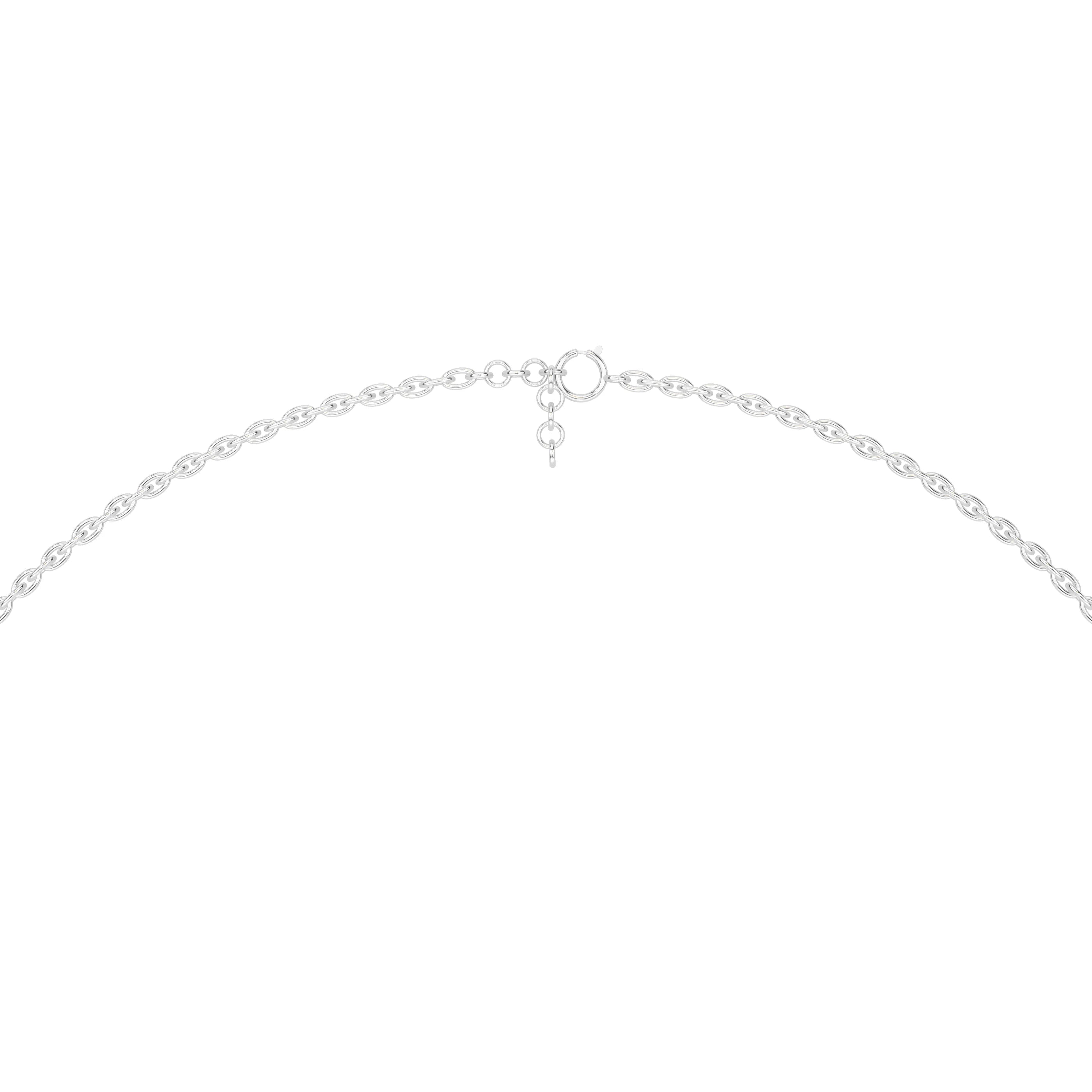Round Cut Lab-Grown Diamond Solitaire Necklace Pendant